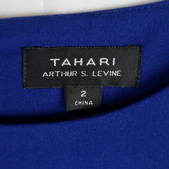 Tahari Colorblock dress size 2 - Picture 2 of 5